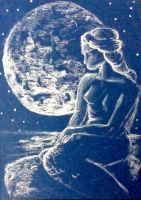 Moon mermaid